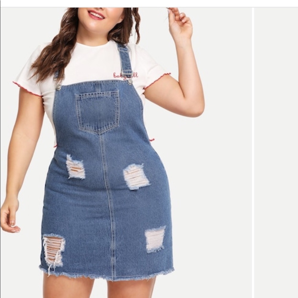Plus Size 2x Overalls skirt